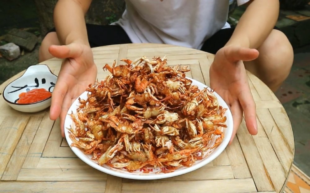 Ghẹ sữa rim mặn