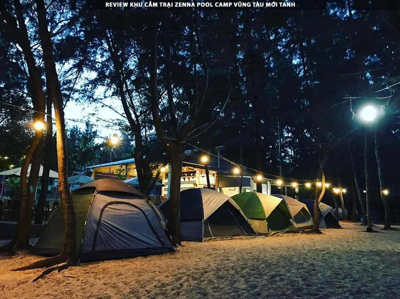 Review khu cắm trại Zenna Pool Camp Vũng Tàu mới toanh