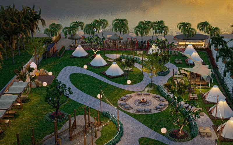 A New Day Glamping | Trải nghiệm “chữa lành” giữa lòng Thành phố