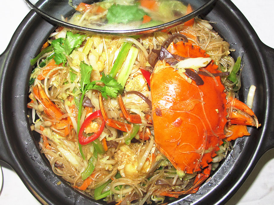 Miến xào cua - Món ăn hấp dẫn