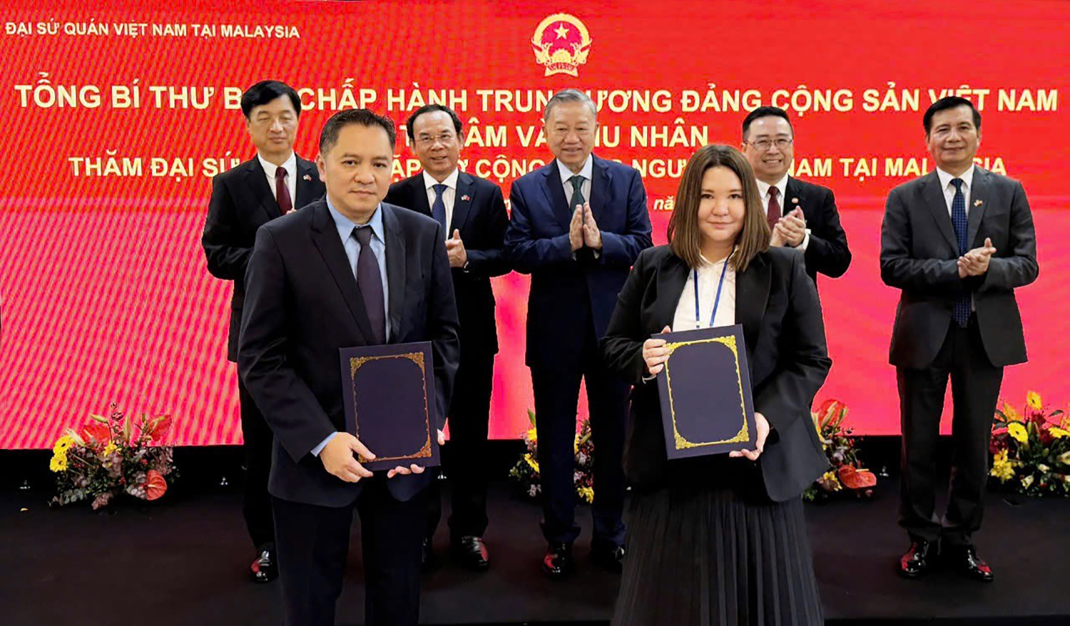 Lễ ký kết hợp tác giữa các bên
