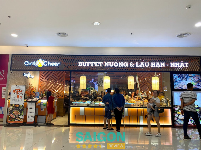 Nhà hàng Grill & Cheer tại Gigamall