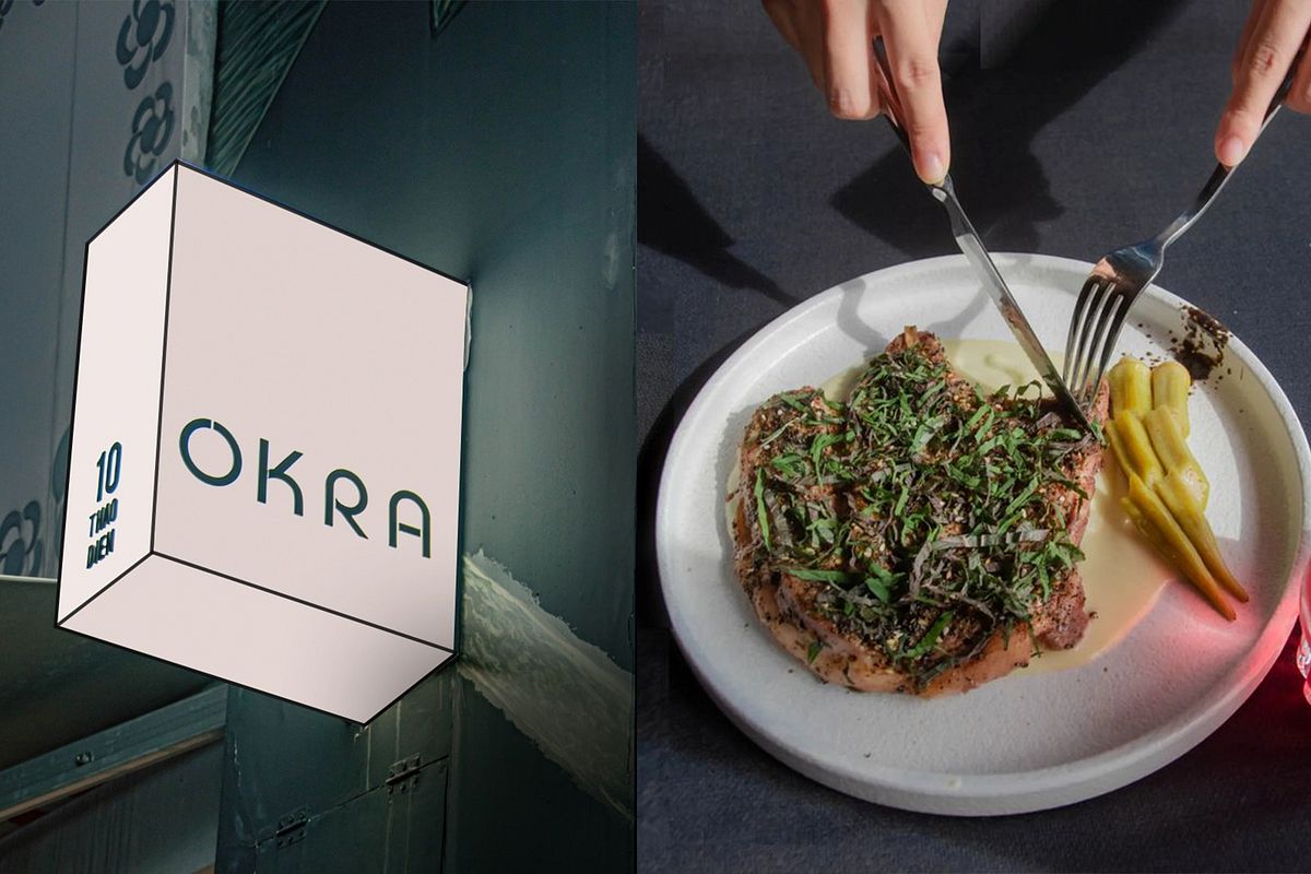 Okra Food Bar: Món sườn heo đậm đà được “lên đời” với những nguyên liệu quen thuộc - Sài·gòn·eer