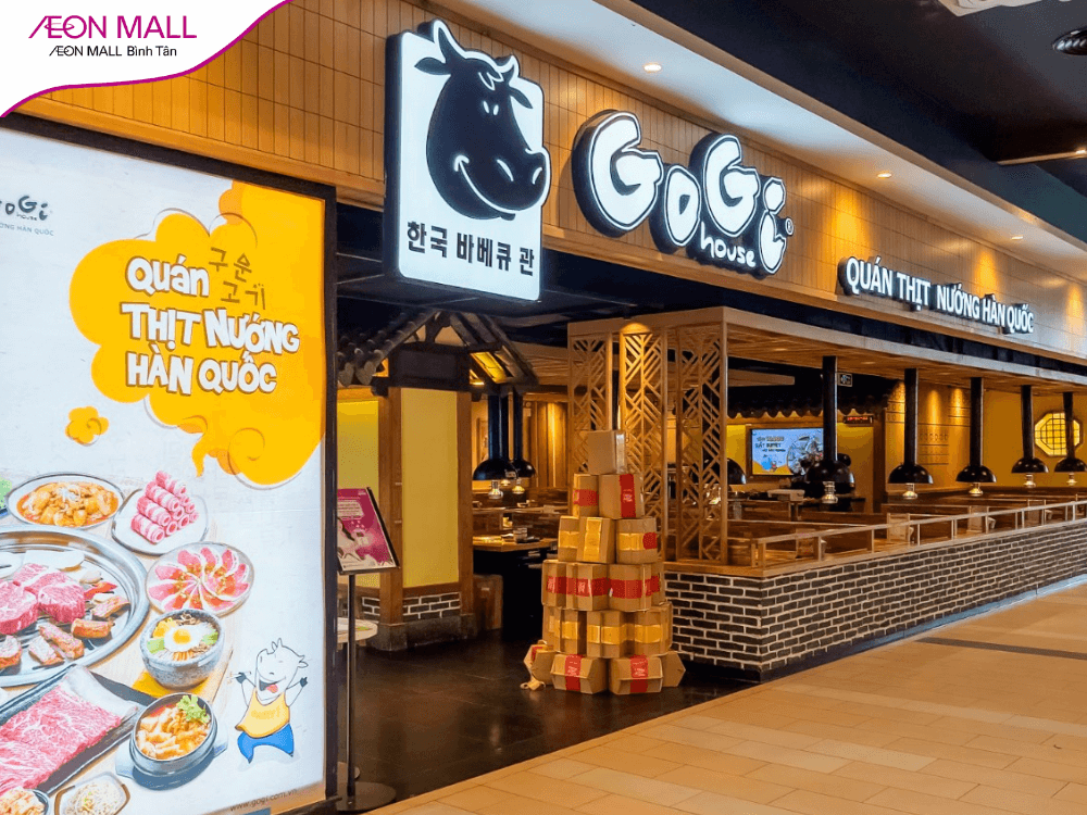 Nhà hàng Gogi House tại Gigamall
